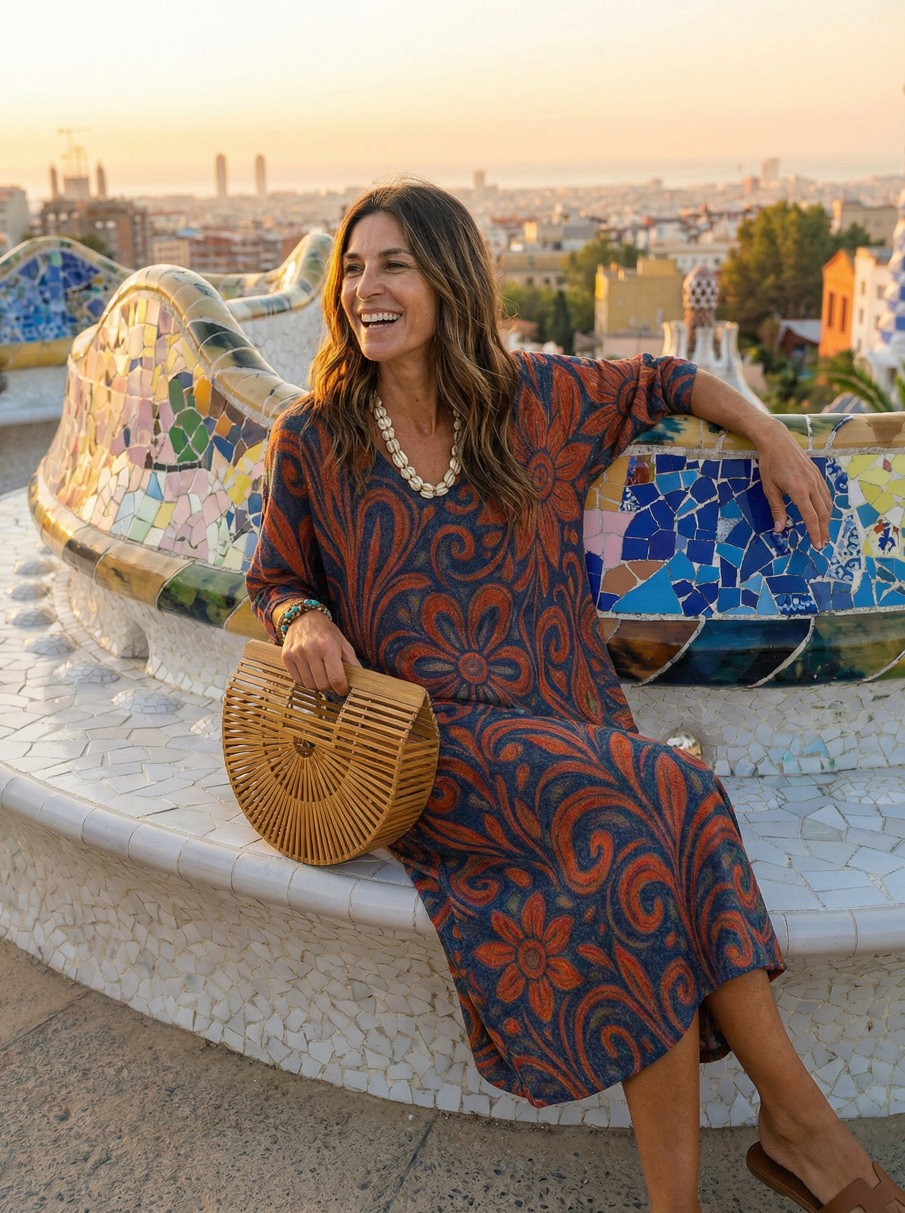 GAUDÍ ┃ VESTIDO ESTAMPADO